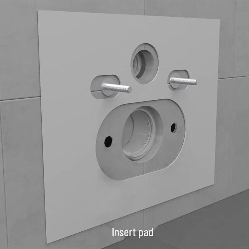 LANGZHIWEN 4 mm dicke geräuschreduzierende Toilettensitz-Pufferpolster