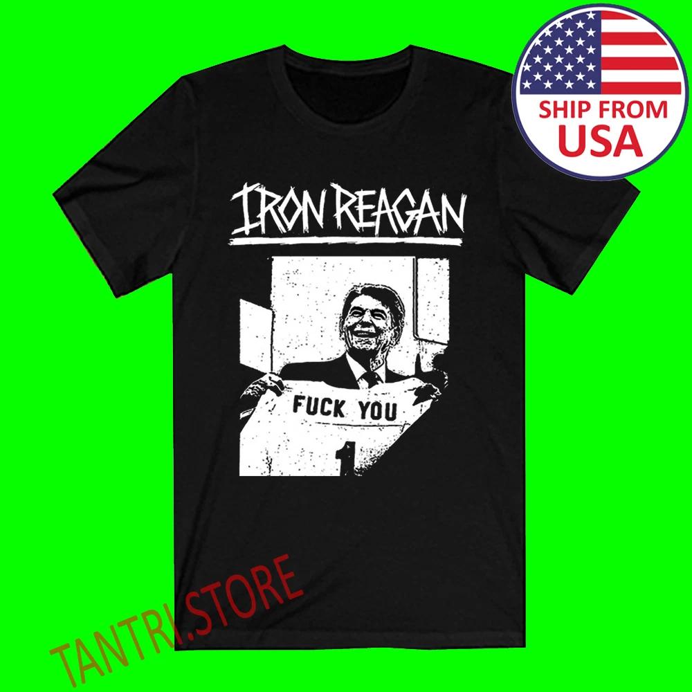 Iron Reagan Bleeding Frenzy Men s Black Size S to 3XL S