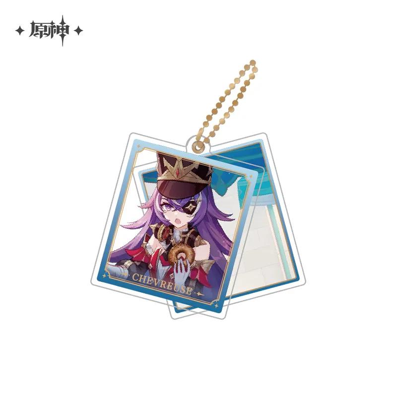 Sunsyea Genshin Impact Official Merch miHoYo Original Theme Series Keychain Vol.3 Alhaitham Kaveh Furina Wanderer Navia