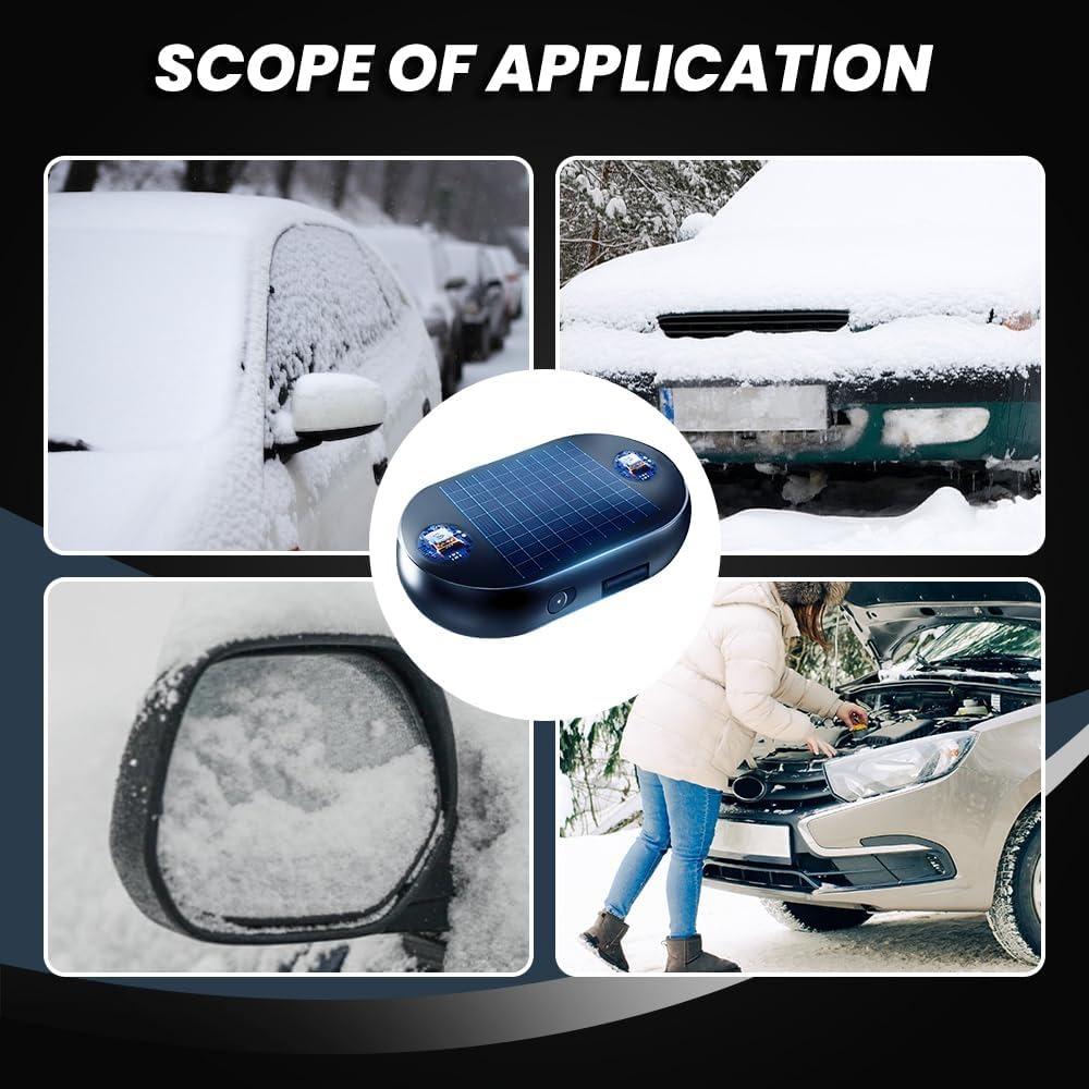 Antifreeze electromagnetic car snow remover, 2026 electromagnetic wave antifreeze snow removal device.