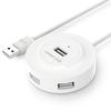 Ugreen USB 2.0 Hub 4-Port USB-A 480 Mbps 1m White (CR106)