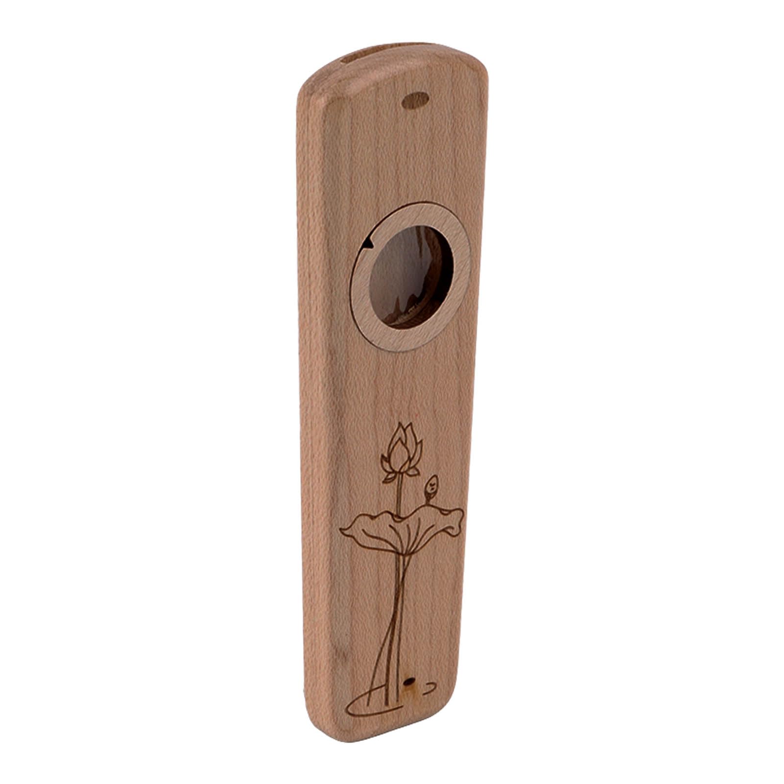 

Wood Mouse Wood Kazoo Нежный внешний вид Band Partner Kazoo, (грецкий орех)