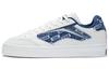 Wave 180 Slip Resistant, Abrasion Resistant, Lightweight Low Top Skateboard Shoes Men's White Blue AECS017-2