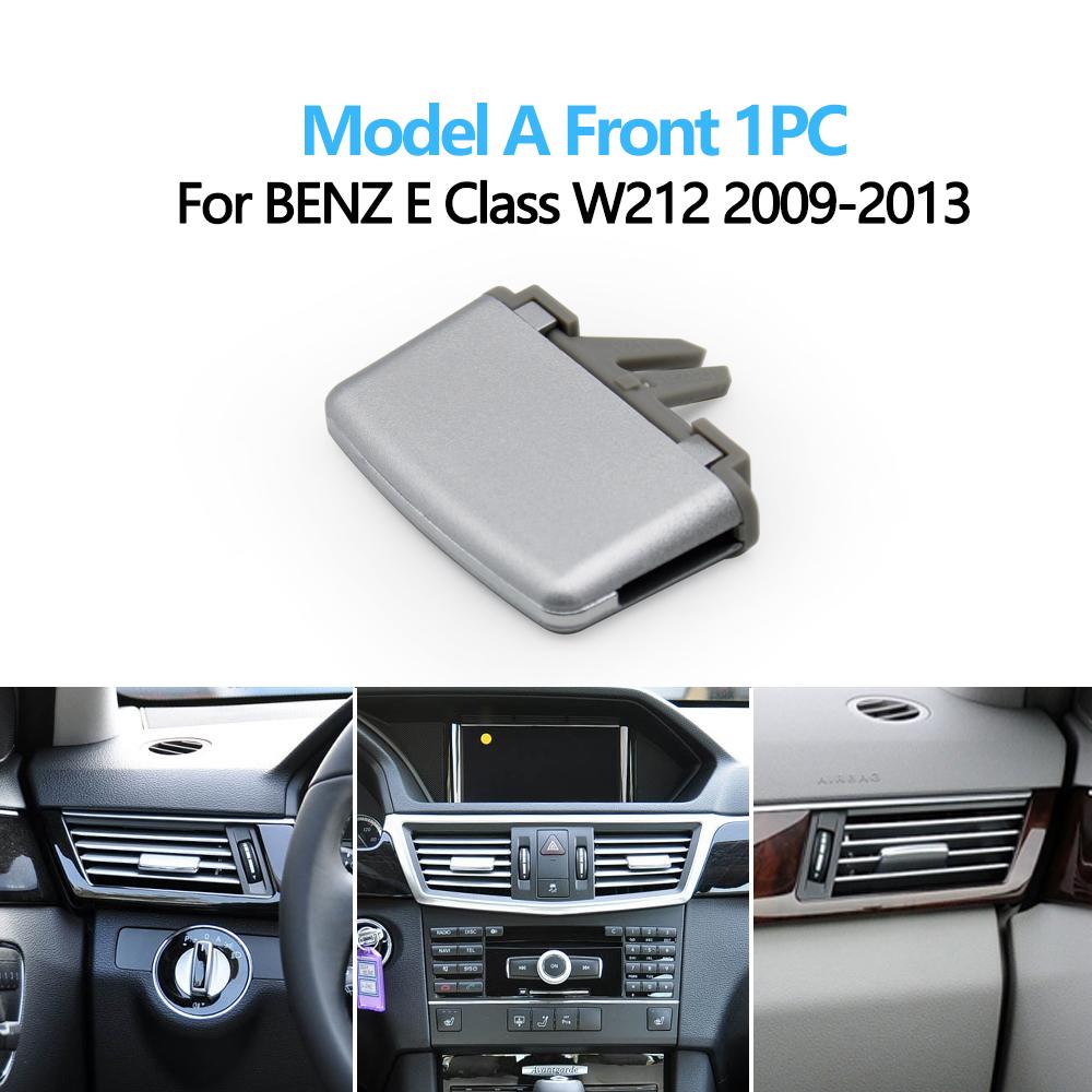 Car Front Air Conditioning AC Vent Air Vent Outlet Tab Clip Paddle For Mercedes BENZ W212 W207 Coupe E260 E350 E550