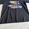 [USED] NARUTO Shippuden Short Sleeve T-Shirt, Size M, featuring Kakashi, Sasuke, and Sakura