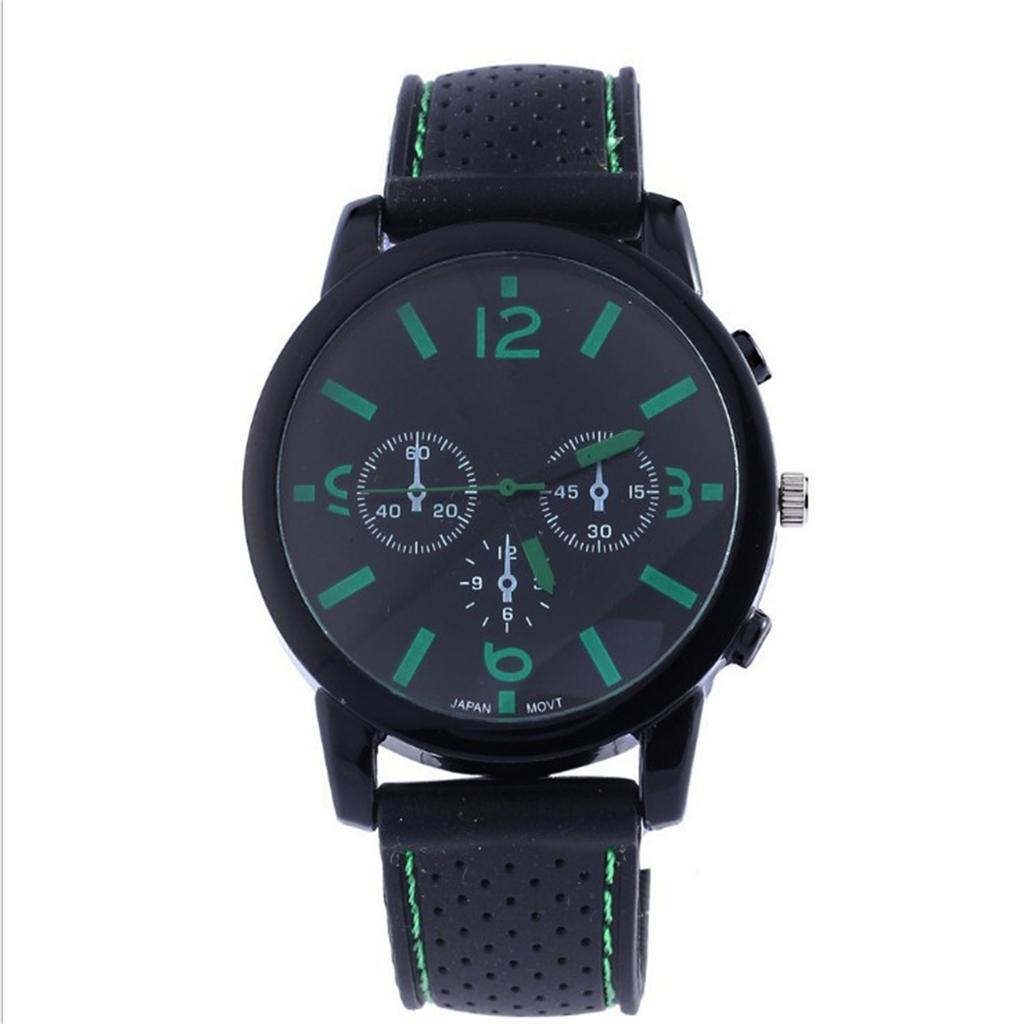 Men's Waterproof Luminous Running Alarm Clock Watch