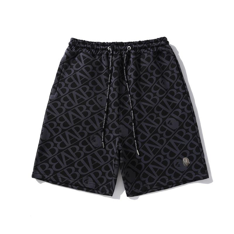 Pantaloncini Casual Bape Shark Camo da Uomo Estivi da Spiaggia Board Shorts a 5 Tasche Pantaloncini da Campo Streetwear