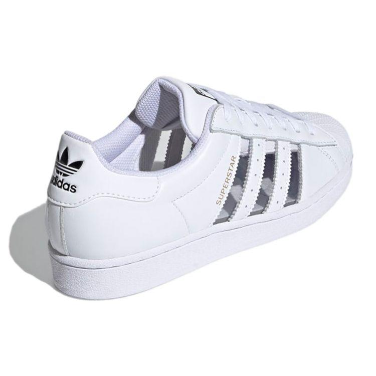 Adidas Superstar Bílé Průhledné Unisex Tenisky Cloud-White Supplier-Colour Core-Black FY7717