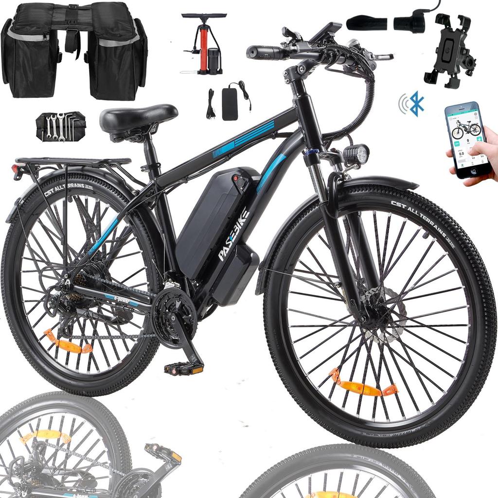 PASEBIKE C29 Elektrokolo EU 250W 65Nm 48V 21Ah 25km/h Dojezd 120km 29x2.1 E-bike