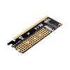 PCIE X16 M.2 M Key NVMe SSD Convert Card Solid State Drive Extend Adapter for NVMe Key M.2 2230 2242 2260 2280 Drive for PC