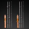 Telescopic Fishing Rod 1.0/6.3mm Mini Fishing Pole Rod Outdoor Portable Ultralight Spinning Casting Lure Rod for Lake Freshwater