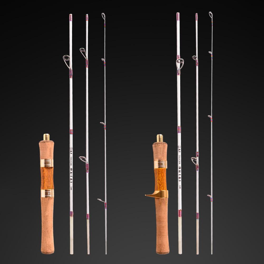Telescopic Fishing Rod 1.0/6.3mm Mini Fishing Pole Rod Outdoor Portable Ultralight Spinning Casting Lure Rod for Lake Freshwater