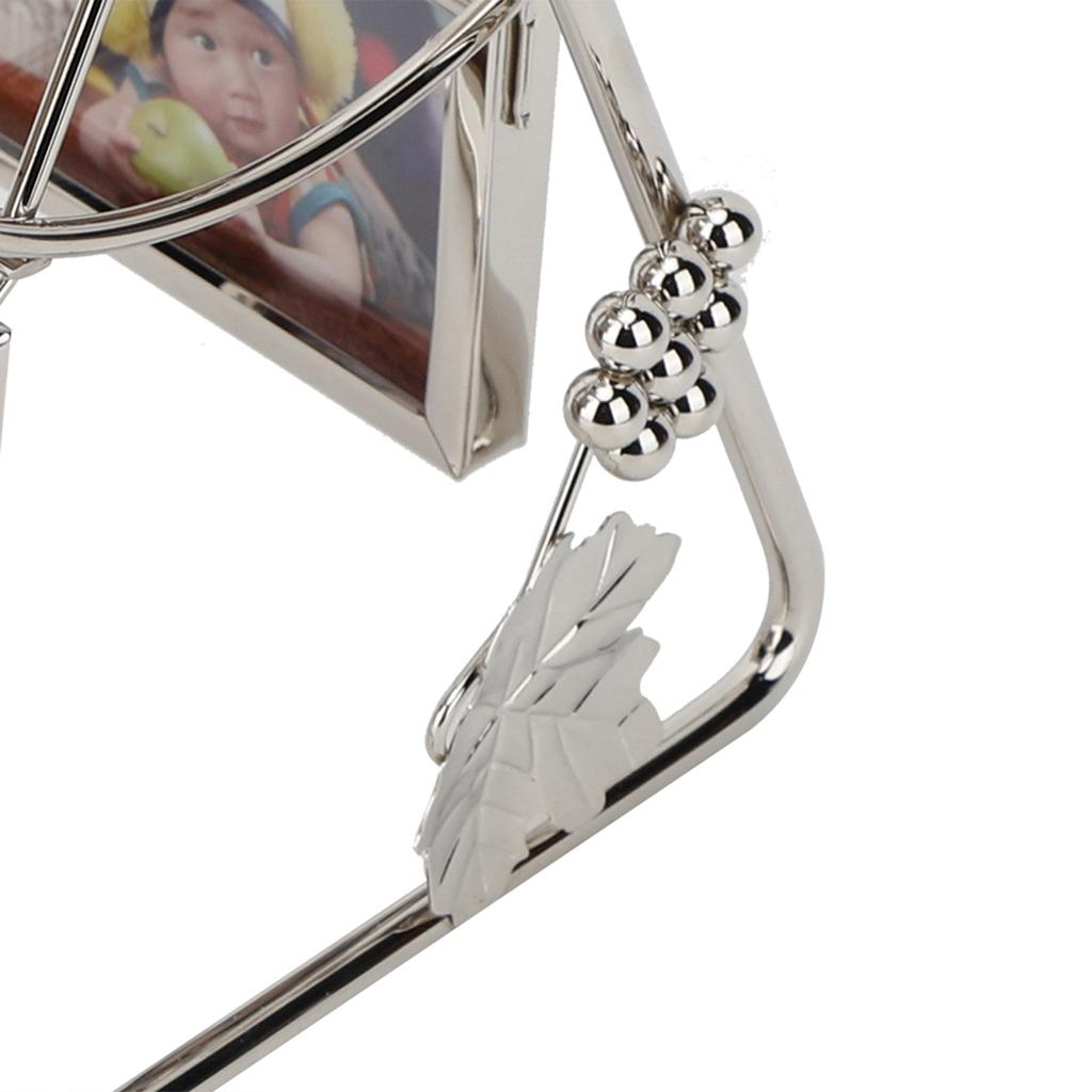 Unique Rotating Wheel Rack Photo Picture Frame Wedding Photography Studio Home Decoration