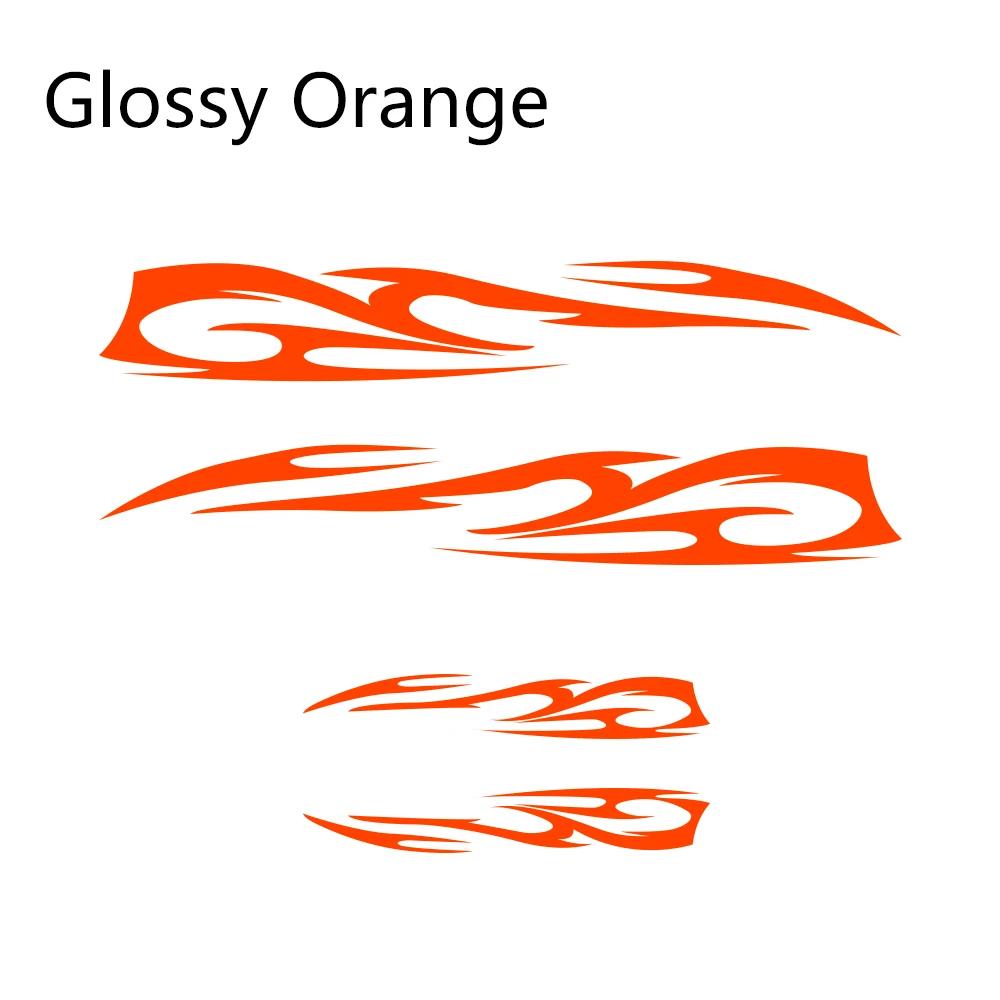 4PCS Car Door Side Stickers Hood Cover Decals Waterproof Vinyl Film Decoration Automobiles DIY Sports Styling Tuning Accessories