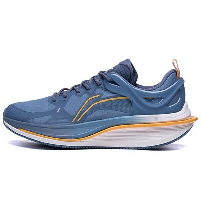 Li Ning Wu Shi 5S 2.0 Shock Absorption Non-Slip Wear-Resistant Rebound Low-Top Running Shoes Men Running Shoes Blue ARSS045-2