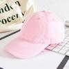Waterwashed Denim Baseball Cap With Curved Brim For Casual Fashion Men Women
