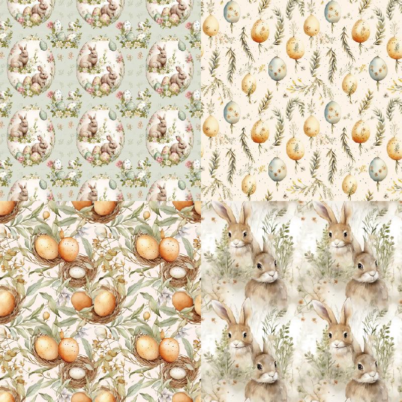 6-Inch Single-Sided Patterned Paper for DIY Scrapbook and Card Making