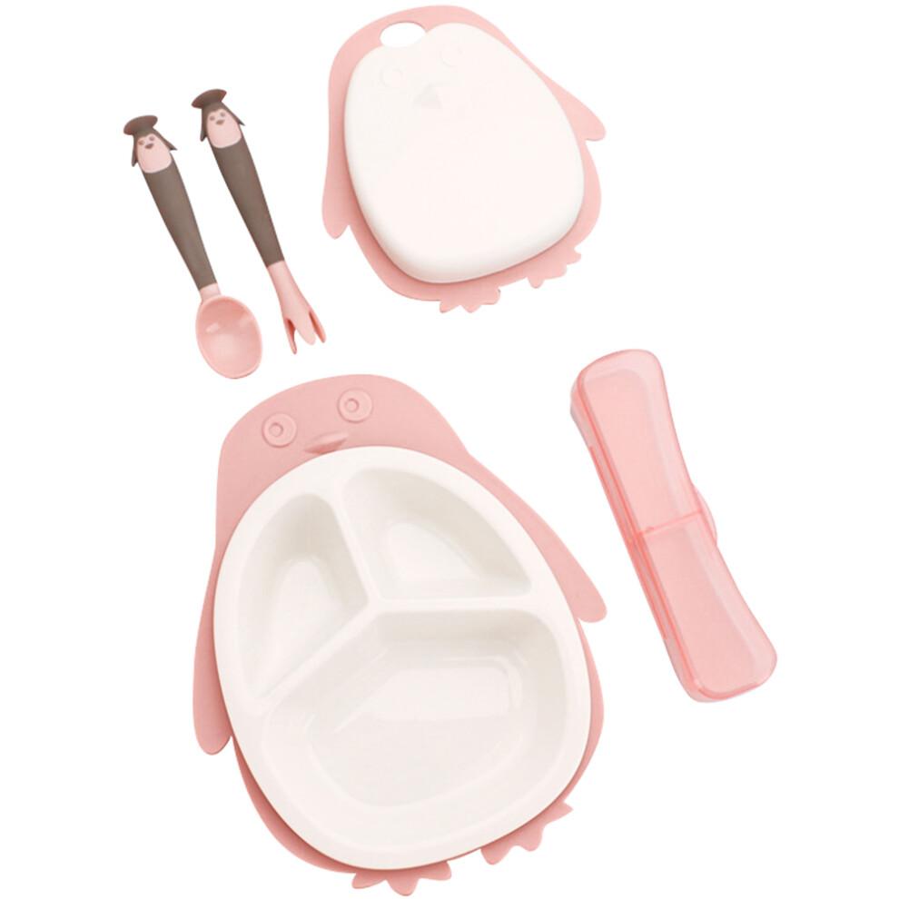 1 Set Divided Plate Bowl for Toddlers Self Feeding Training