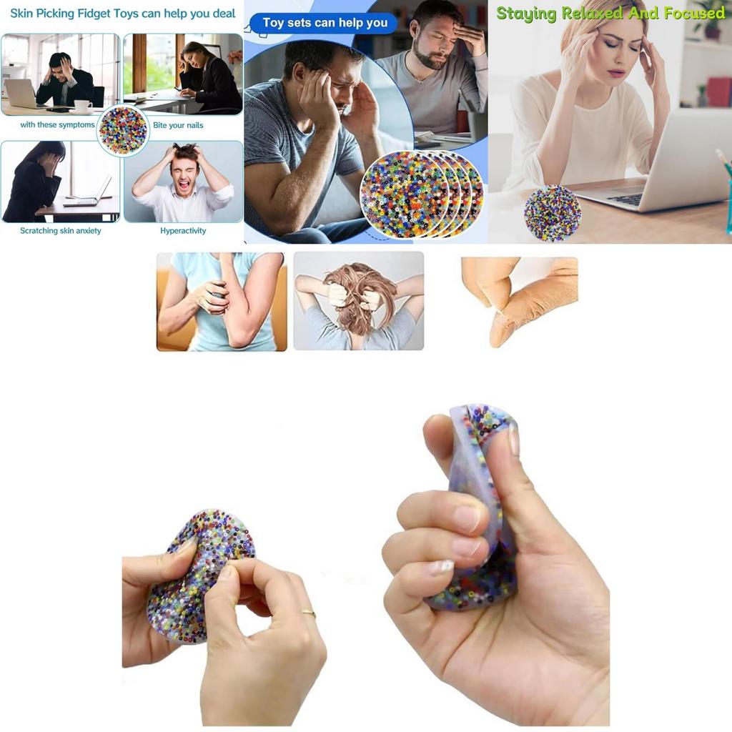 Versatile Skin Picking Fidget Toys Made Of Tpr For Calming Sensory Experience And Stress Reduction