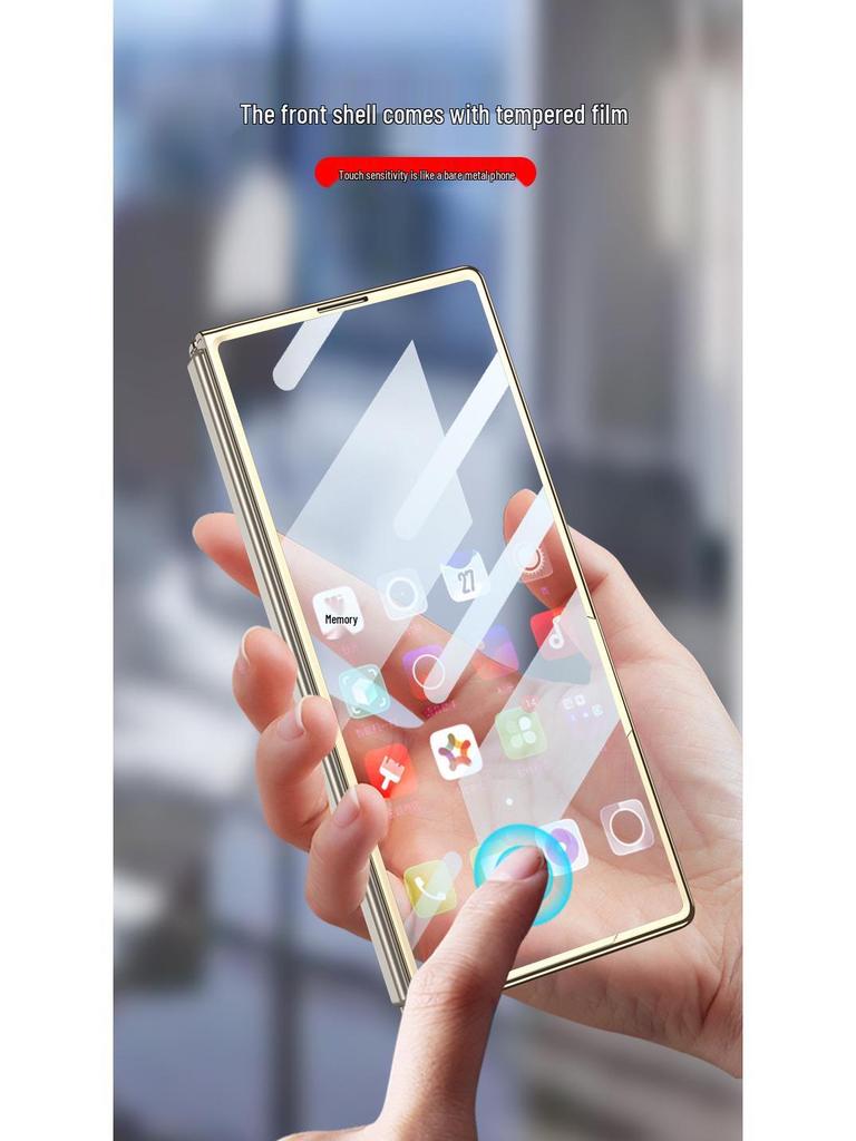 Samsung Z Fold7 Marble Folding Case: Stylish & Trendy Glass Cover for Women