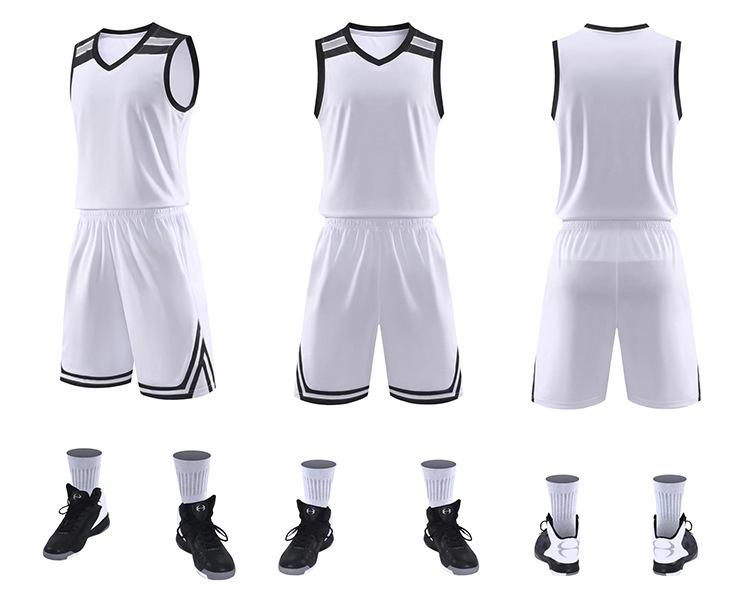 Basketballanzug, Wettkampf-Sporttrainingsanzug, Weste, Herren-Erwachsenen-Kinder-Trikot, atmungsaktiv, Sommer, Damen