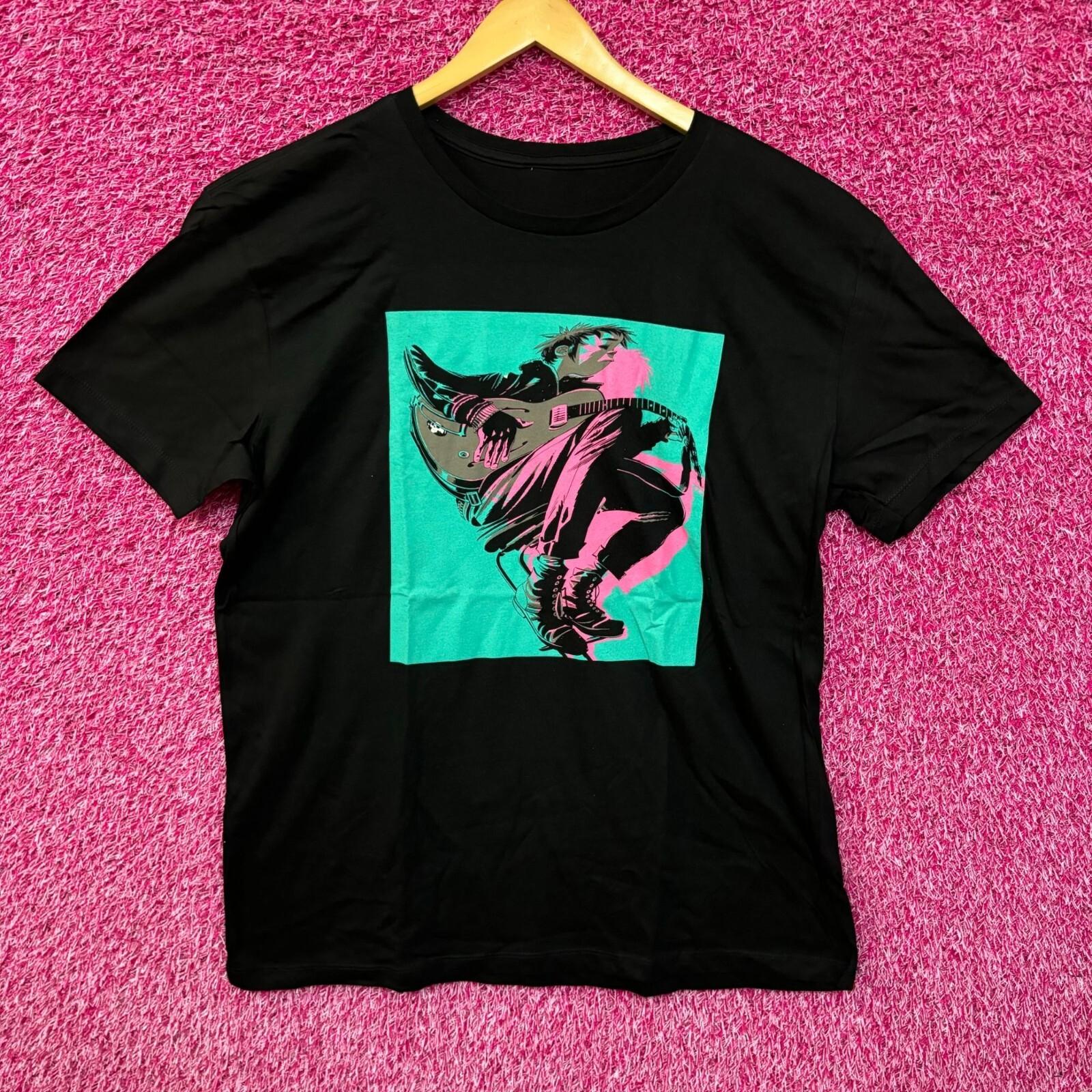 Gorillaz The Now Now 2-D Album Cover Art Indie Rock Tee Tshirt L