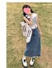 High-Waisted A-Line Denim Skirt for Women - Summer 2024 Thin Style 