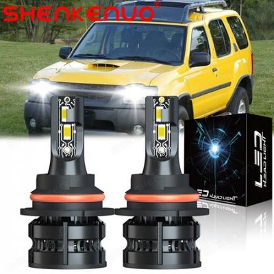 For Nissan Xterra 2002-2015 LED Headlight High/Low Beam Bulbs Combo Kit White