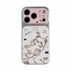 Applicable to Apple 17 cartoon play cat mobile phone case iPhone15promax all-inclusive 16 Pro fresh leather pattern
