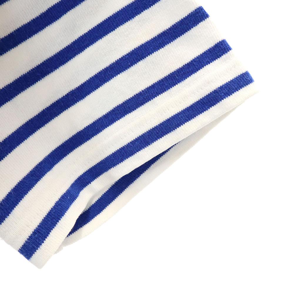 B:MING by BEAMS ORCIVAL 40th Anniversary Special Order Made in Japan Border Pattern Short sleeve Polo shirt Men's Used