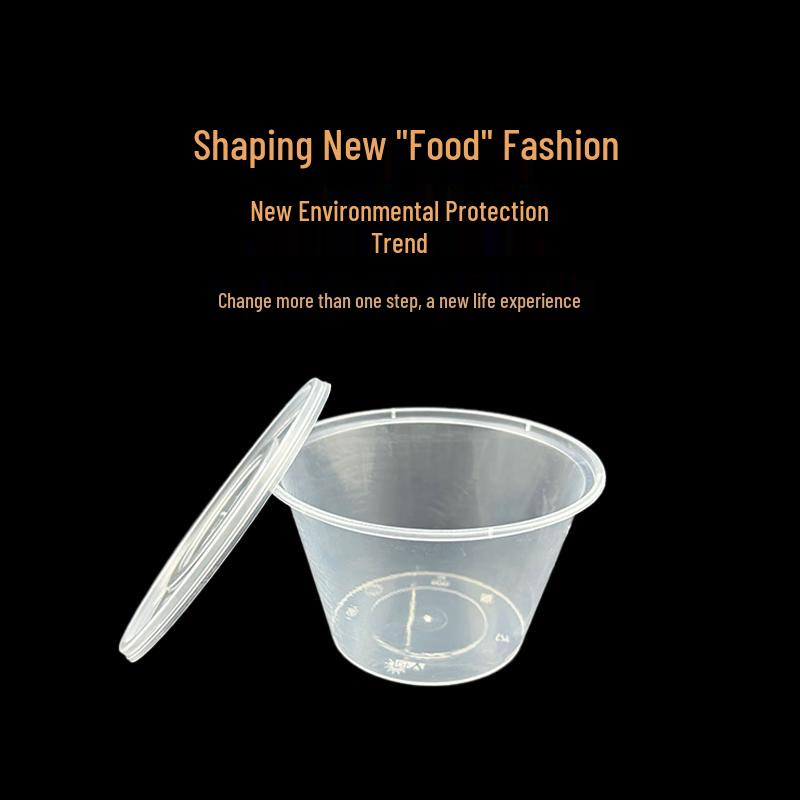 Deshangyuan Disposable Microwaveable Round Meal Bowls