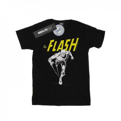 Mens The Flash Mono Action Pose T-Shirt