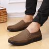 Zapatos Casuales de Malla Old Beijing para Hombre - Antideslizantes, Transpirables, Sandalias de Suela Blanda