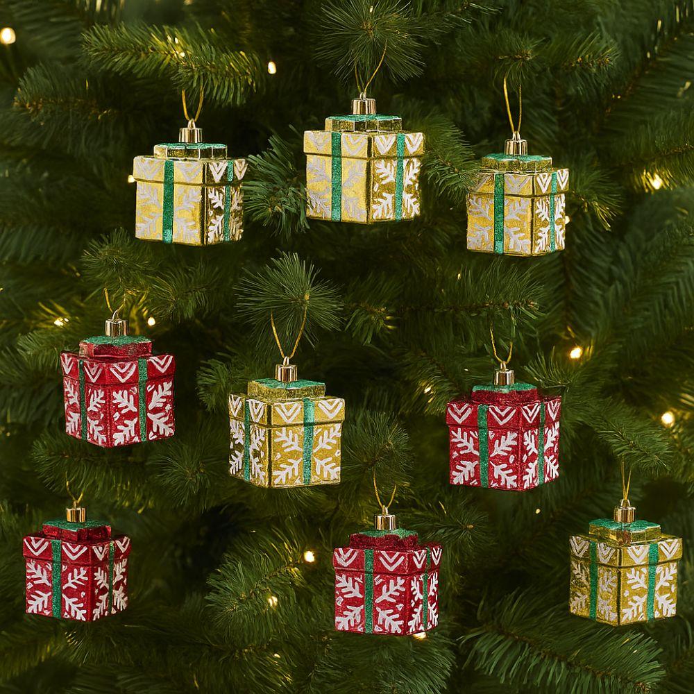 Mini Merry Christmas Decor Colorful Xmas Decorative Pendant  Christmas Party