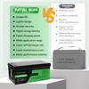 EU UK Stock 12V 200Ah PLUS LiFePO4 Battery, Built-in 200A BMS, 2560Wh Lithium Battery,Up to 8000 Cycles, Deep Cycle Battery
