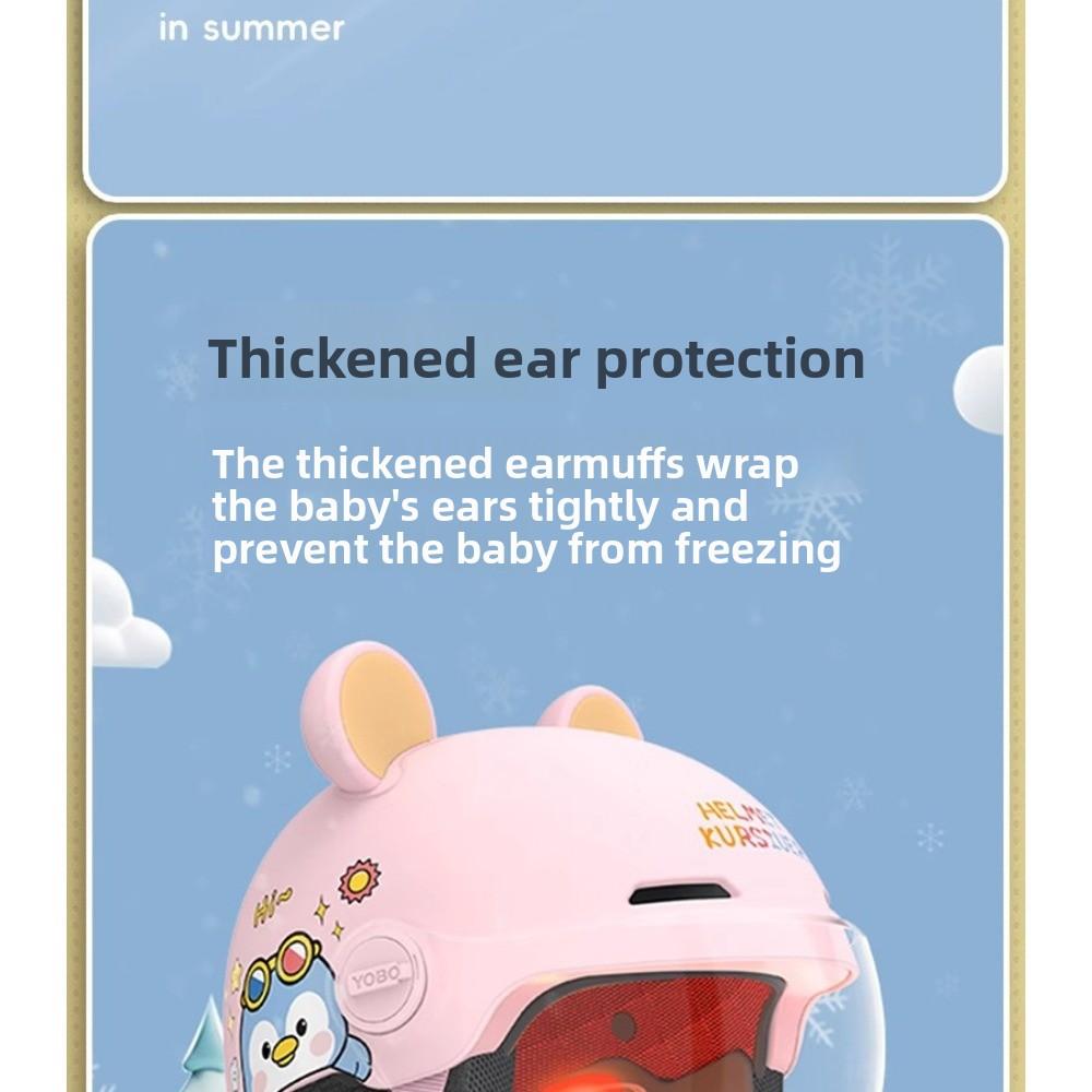 Electric Car Motorcycle Half Helmet Boys and Girls Children Cute Helmet Four Seasons Helmet