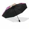 1pc Masha Automatic Folding Umbrella, Portable Collapsible Design, Casual Outdoor Accessory L1127070