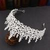 New Bridal Crown Baroque Atmospheric Rhinestone Birthday Crown Performance Hair Accessories Wedding Dress Accessories