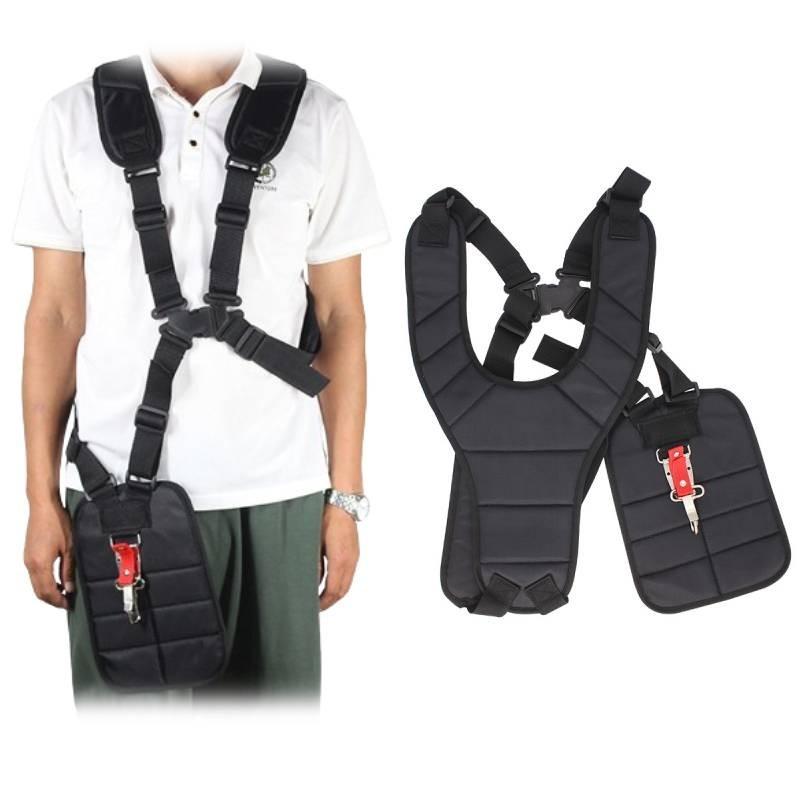 Comfortable And Adjustable Double Shoulder Strap For Brush Cutters High-quality Buckled Harness
