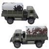 Wireless Remote Control Military Truck 4 Wheel Drive Off Road RC Model Car Toy with Light