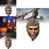 Scary Black Wukong Monkey Mask Realistic Latex Halloween Costume Accessory