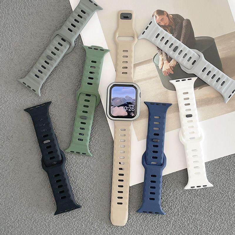 Apple Watch Silicone Straps - Single Color, Ultra Series Available