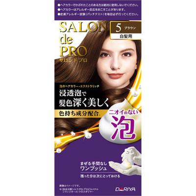 Salon De Pro Salon De Pro Bubble Hair Color Extra Rich For Gray Hair 5 Brown 1