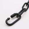 BOKT 6Feet Metal Black Chain Gold Chain with Cord Wires Hardware Accessories for Your Dining Chandelier Lighting Fixture Ceiling Pendent Light