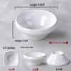 Chuzhou A5 Melamine White 4.5-inch Square Bowl