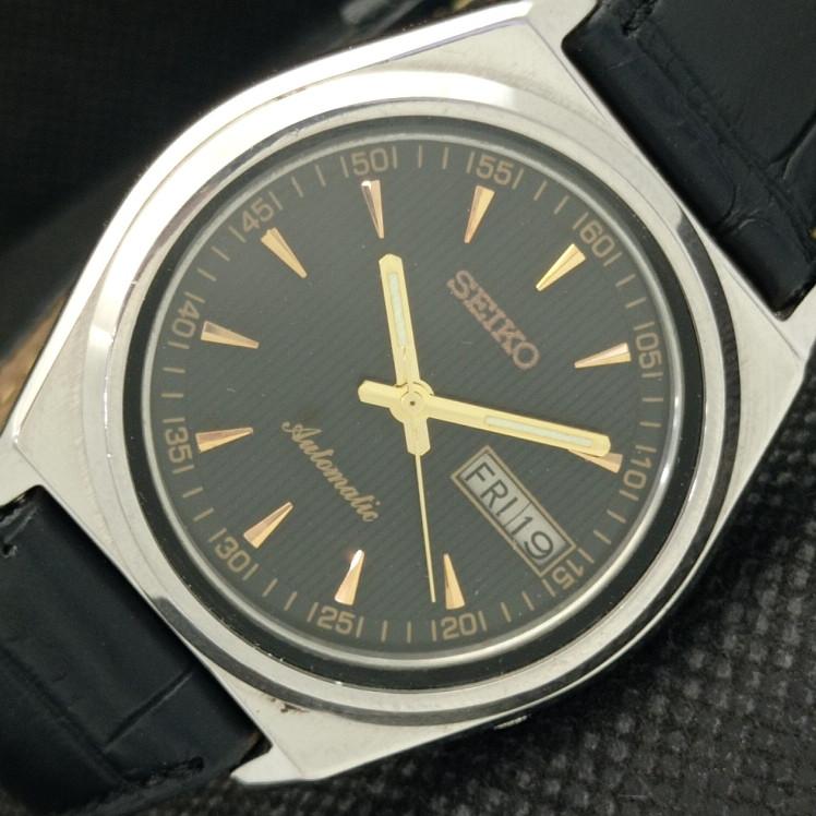 

Б/У винтажные автоматические часы SEIKO 7019A из Японии мужские D/D черные 608i-a316867-9 SKU608i-a316867