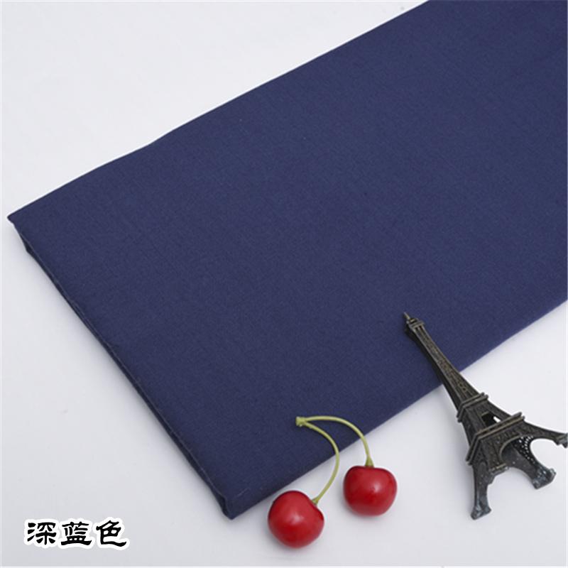 1M/2M/3M Thick Cotton linen solid color Fabric - Grid stripe DIY Material for Home Textiles (by Meter)