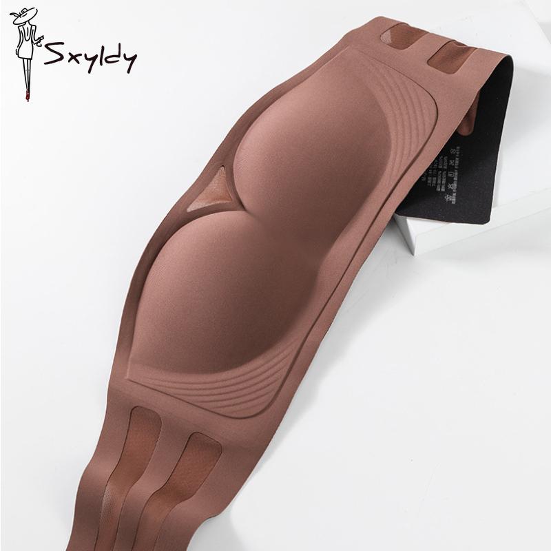 Dámská neviditelná podprsenka bez ramínek Braletka 3/4 košíčky Bezešvé bezdrátové spodní prádlo Dámské párty svatební podprsenky Sexy braletka spodní prádlo