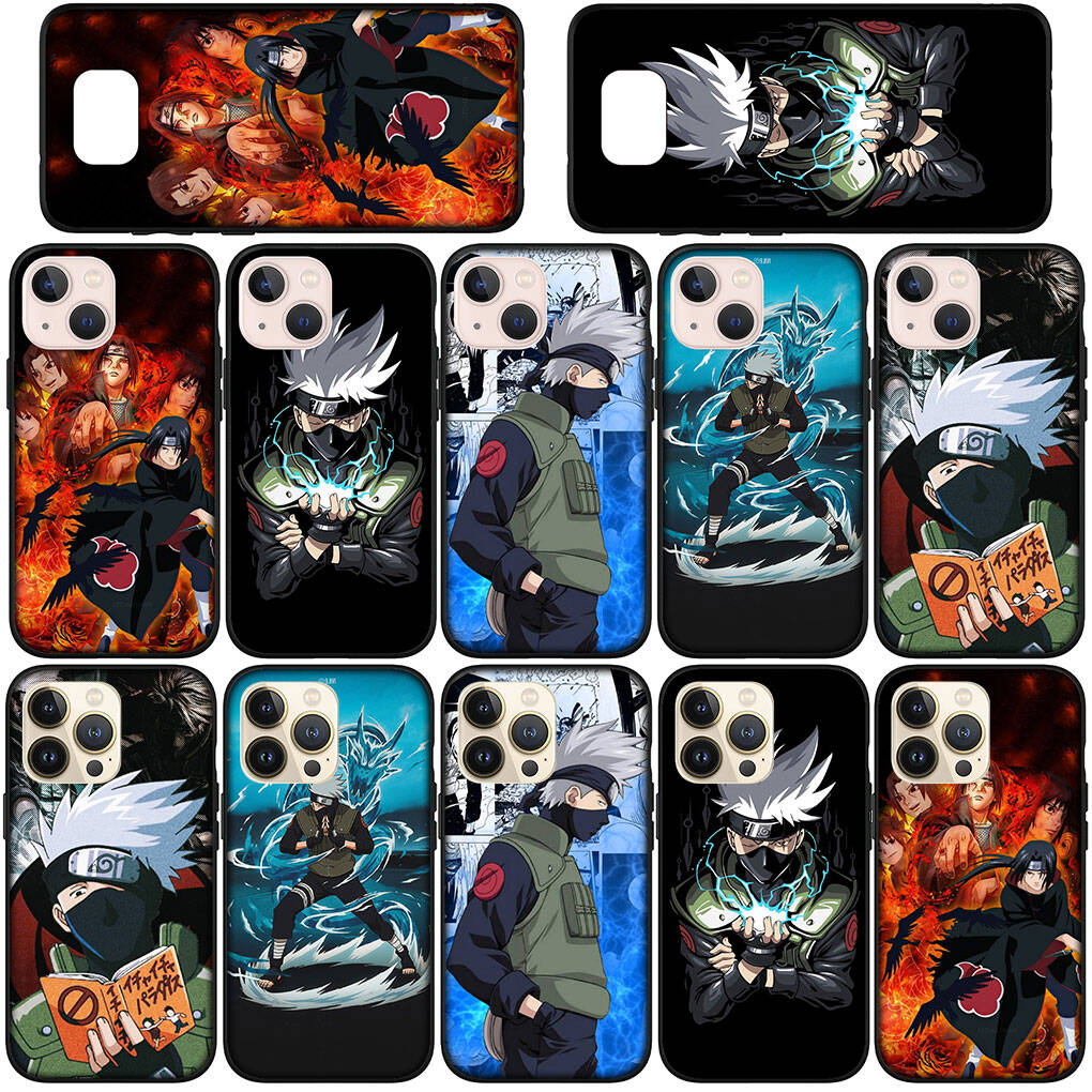 Handyhülle für iPhone 17 15 16 Plus Redmi Note 14 12 11 13 Pro Max Huawei P30 P20 Lite OPPO A60 A40 A80 A18 A16 A54 Kakashi Anime Itachi Naruto Hülle