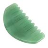 Massage Comb Scalp Care Relax Handheld Portable Jadestone Gua Sha Scraping Comb for Head Arm Leg